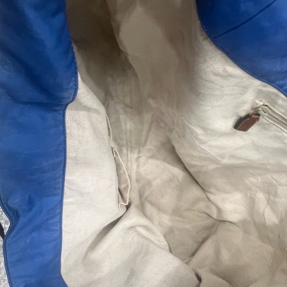 GUCCI GG Canvas Tote Bag Blue - Picture 12 of 16